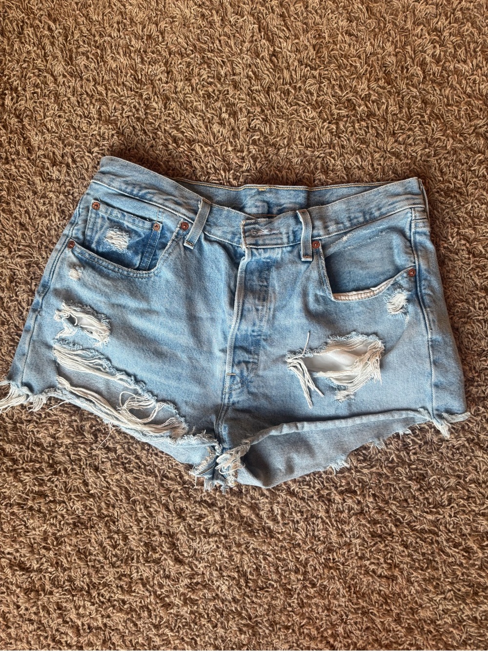 Levi 501 ButtonFly Cutoff Shorts